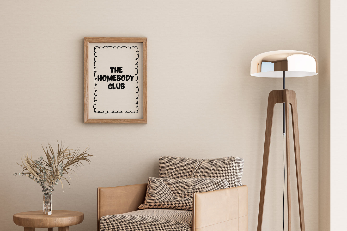 minimalist typography wall art the homebody club gallery wall decor